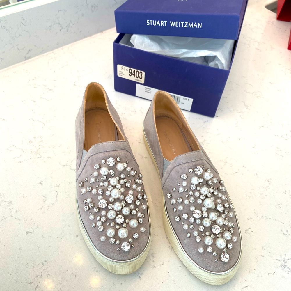 Stuart Weitzman Slip on Sneakers